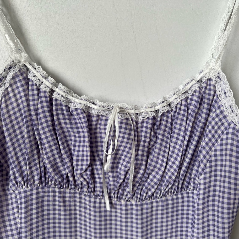 Rouje Paris Ivon Top Gingham - Picture 4 of 6